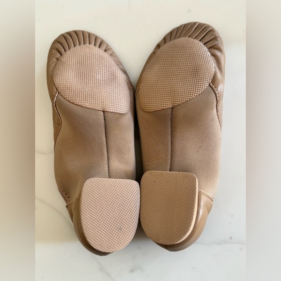 JAVA - JZ43 (ADULT) JAZZ LEATHER SHOE WITH ARCH HUGGING NEOPRENE, size 4.5 - Picture 4 of 7